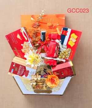 Giỏ Quà Tết Cát Tường GCC023