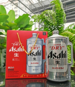 Bia Asahi bom 2 Lít