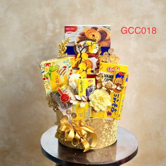 Giỏ Quà Tết Cát Tường GCC018