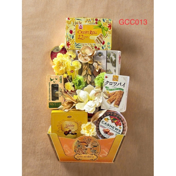 Giỏ Quà Tết Thịnh Vượng GCC013