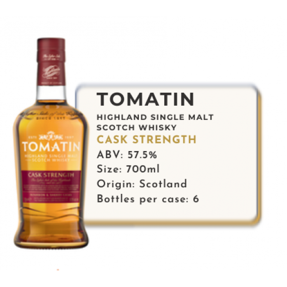 Whisky Tomatin Cask Strength