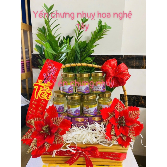 Set yến chưng sẵn mix 4 vị